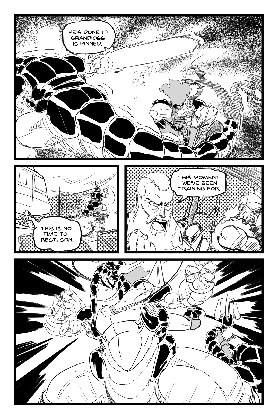 The Dixon Manuver panel 5